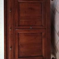 Credenza 2 ante in legno massello arte povera