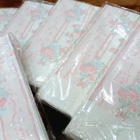 Lotto 7 pacchetti tovaglioli di carta shabby 1987