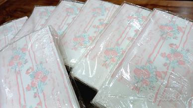 Lotto 7 pacchetti tovaglioli di carta shabby 1987