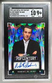 Robert De Niro autografo Leaf Pop Century 1/1 2025