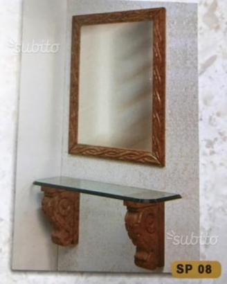 Consolle e specchiera