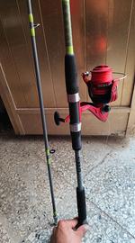 Canne da pesca con mulinello