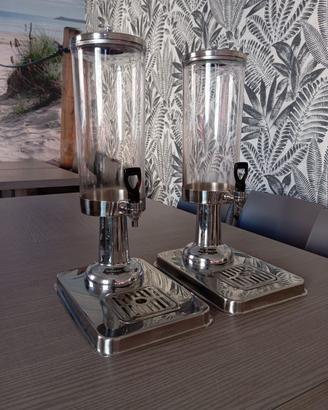 Dispenser per succhi/bevande in acciaio inox