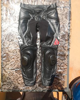 pantaloni moto 48 dainese uomo in pelle