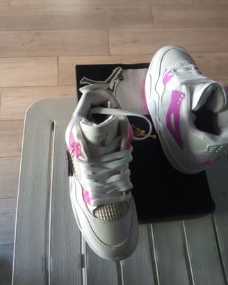 Air Jordan 4 retro hyper violet