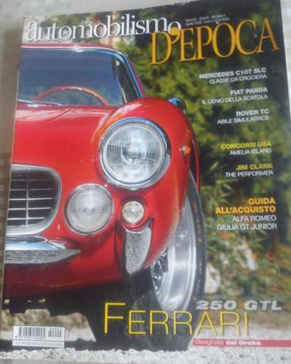 rivista  AUTOMOBILISMO D'EPOCA