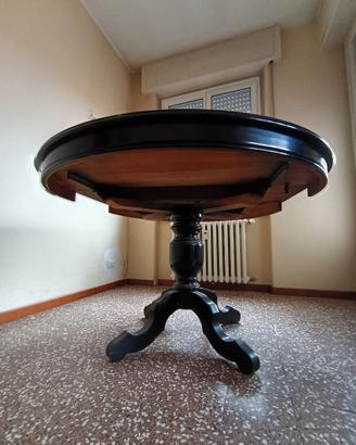 Tavolo tondo allungabile