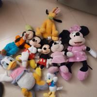 Peluche topolino e amici