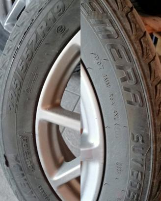 cerchi e gomme 19"  FIAT FREEMONT 