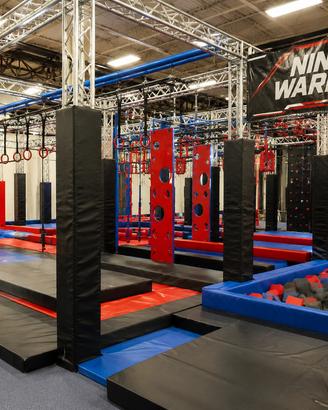 Percorsi Ninja Warrior per Parchi Gioco x Famiglie