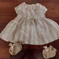 Abito neonata Minibanda 1 mese con scarpine