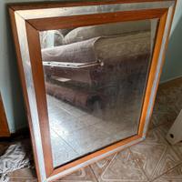 Specchio da Parete Rettangolare --- Cornice LeGNo