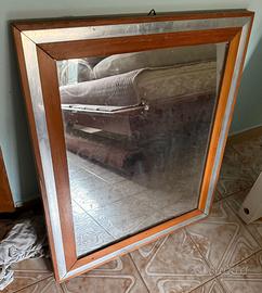 Specchio da Parete Rettangolare --- Cornice LeGNo