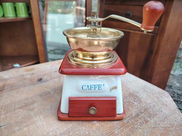 Macinacaffè Manuale Vintage ceramica e legno