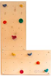 Parete da arrampicata per bambini per interno 