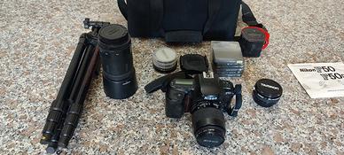 Nikon F 50 fotocamera reflex pellicola 