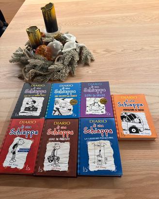 7 libri Diario di una schiappa