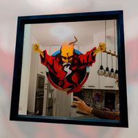 Specchio Hardcore Thunderdome, artigianale