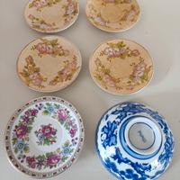 Ciotola  giapponese porcellana + piattini