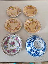 Ciotola  giapponese porcellana + piattini