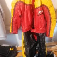 2 tute moto DAINESE in pelle 