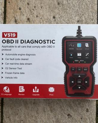 Scanner diagnostico OBD2 per auto modello V519