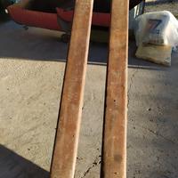 Prolunghe per muletto e pistoni.