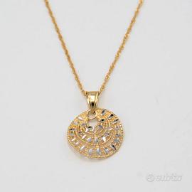 Collana in oro giallo 18 kt E.1670