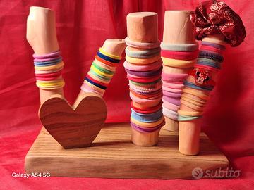 Porta elastici artigianale 