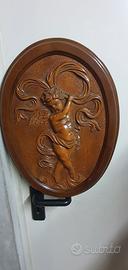 Quadro angelo in bassorilievo