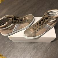 SCARPE BIKKEMBERGS PLUS SUEDE TAUPE