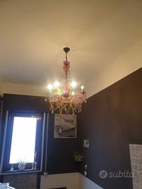 lampadario  multicolore 