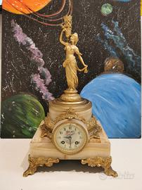Antico orologio francese da tavolo XIX secolo 
