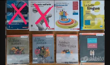 libri di testo liceo scientifico (1a & 2a)