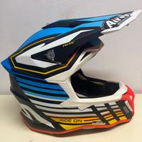 casco  Cross Airoh Strycker Shaded Blu - taglia S