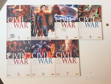 Civil War prima edizione ita serie completa 1-7