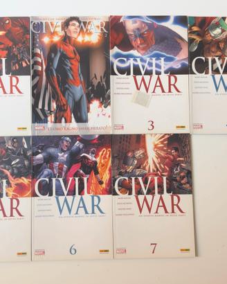 Civil War prima edizione ita serie completa 1-7