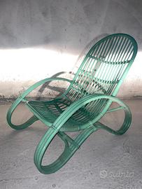 poltrona in midollino