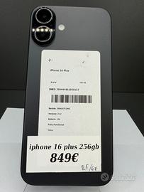 IPHONE 16 PLUS 256GB PROMO