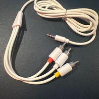 Audio/Video rca av tv cavo per iPod