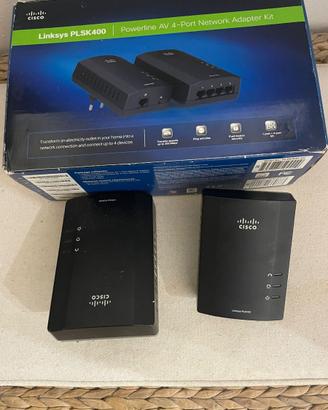 Kit Powerline Linksys Cisco PLSK400
