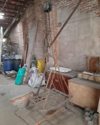 Stadera antica da restaurare