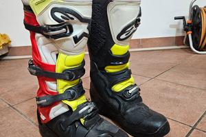 stivali, pantaloni cross alpinestar