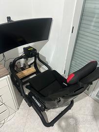 Oplite gtr s8 simulatore +  supporto monitor