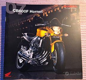 Depliant Catalogo Honda CB600F Hornet 2007 nuovo
