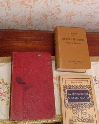 Lotto 3 Libri Antichi Scientifici Illustrati