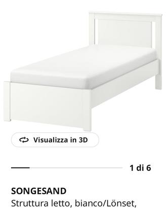 Letto singolo Ikea