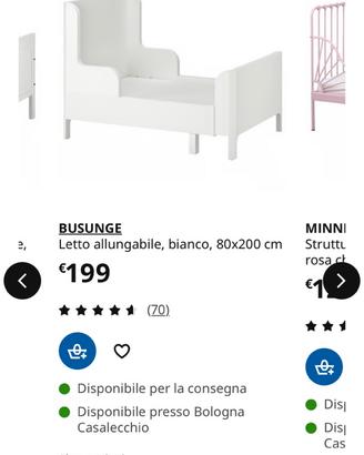 Letto busunge ikea