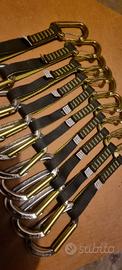 set rinvii arrampicata  camp  19 pezzi 