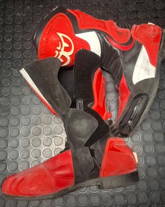 stivali Berik gpx rosso